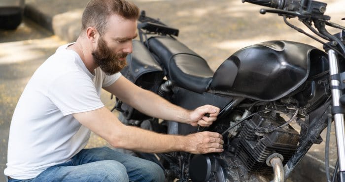 motorcycle dent repair